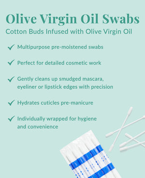 Olive Virgin Oil Swabs