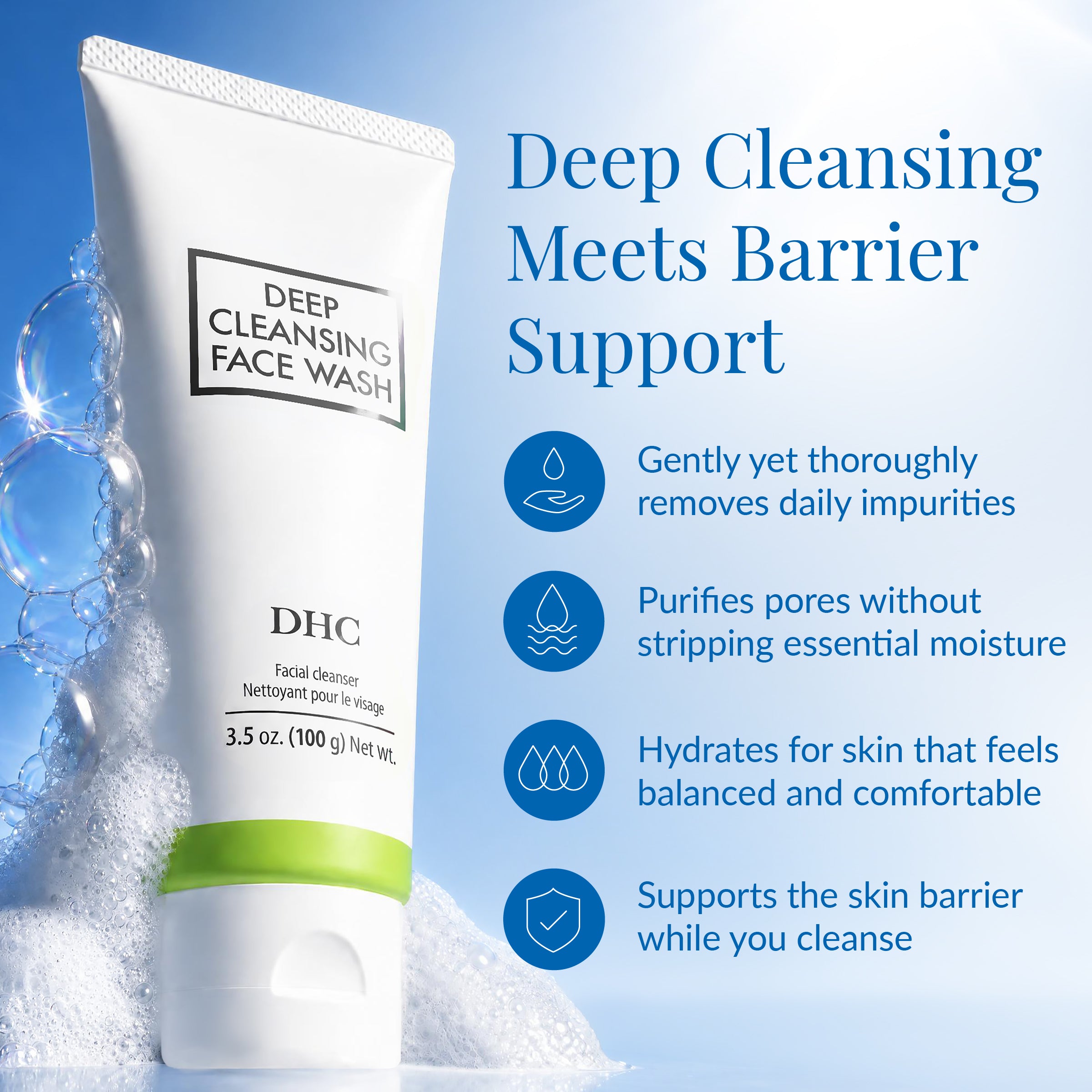 The Barrier Supporting Double Cleanse