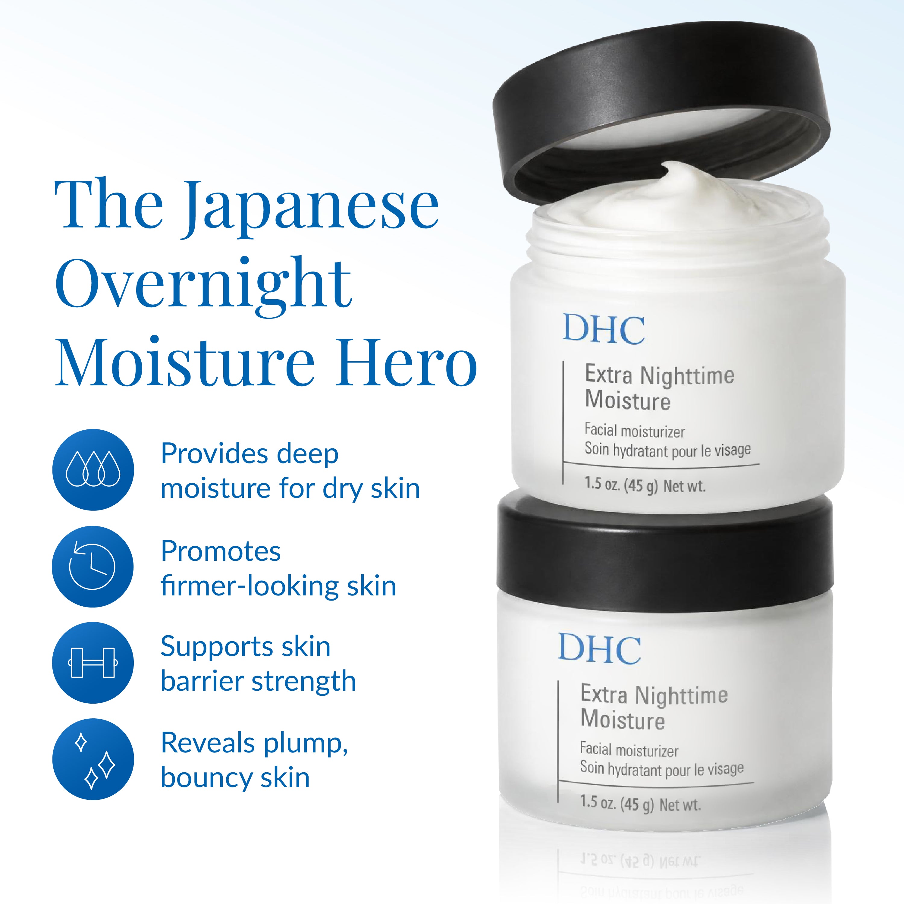 Extra Nighttime Moisture | Vitamin-Rich Night Cream | DHC