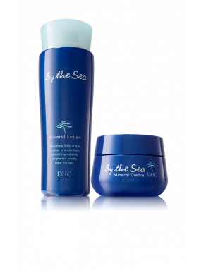 DHC The Sea Mineral Double Moisture Set - By The Sea Mineral Lotion & By The Sea Mineral Face Cream